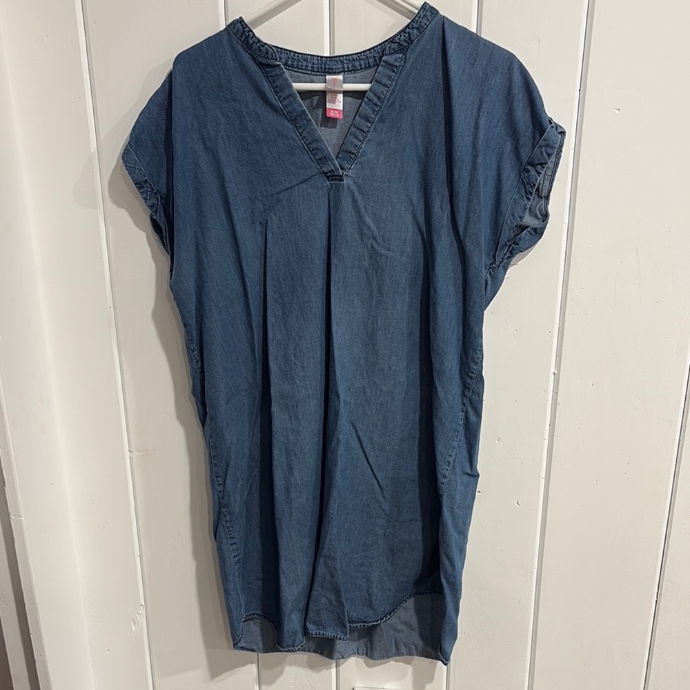 Blue Denim Dress